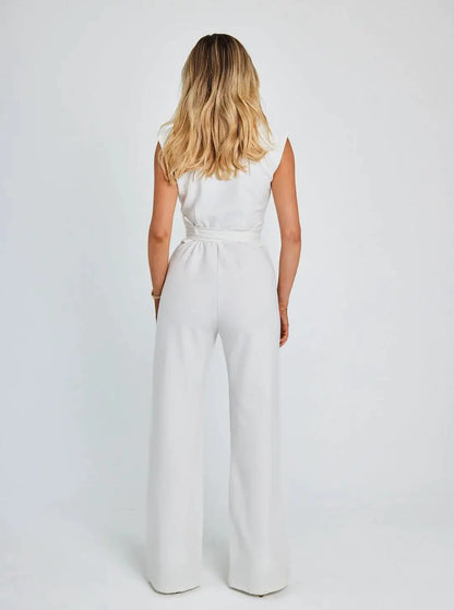 Lena Jumpsuit | Chique Outfit Met Wijde Pijpen